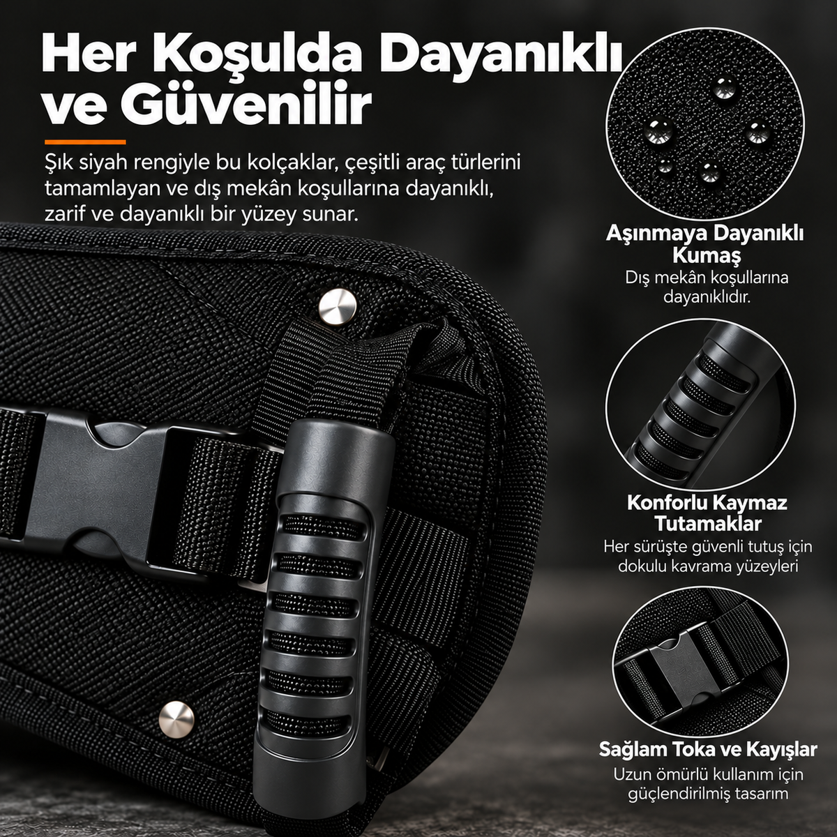 LandRide™ - Artçı Tutma Aparatı